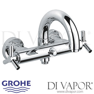 Grohe Atrio Bath / Shower Mixer - 2001 to 2007 - Spare Parts 25010000 GEN1